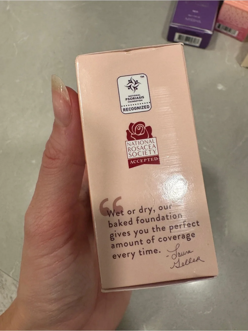 Laura Geller Double Take Baked Powder Foundation Medium 0.35 Oz